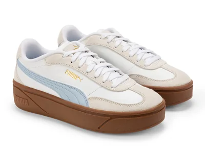 Tenis Puma Club II Era Platform Blancos para Mujer