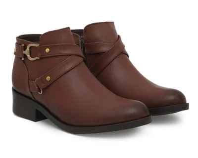 Botas Vaqueras Sahara Cafés para Mujer