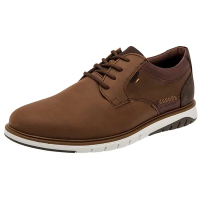 Zapato Casual Negro Total Café Caballero