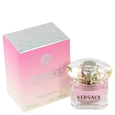 Perfume Versace Bright Crystal Edt De 5 Ml Para Mujer - Venta Internacional.