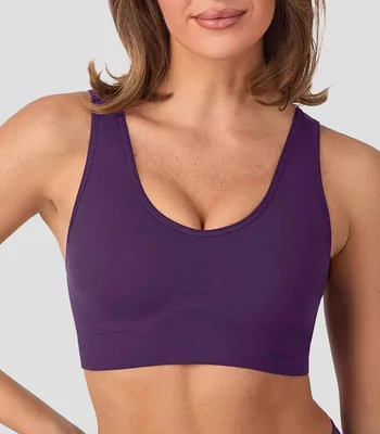 Brasier de copa completa sin costuras liso Mujer