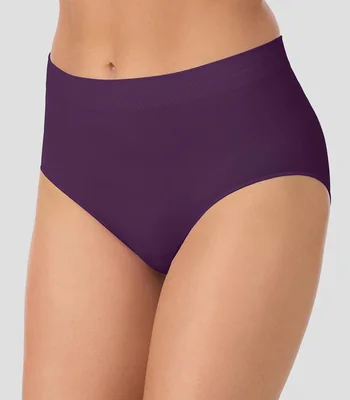 Calzón brief sin costuras liso Mujer