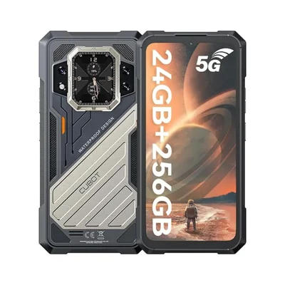 Celular Cubot KingKong X Pro Negro 5G 48GB RAM 256GB ROM Batería 10200mAh Rugged