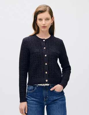 Suéter cuello redondo para mujer