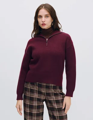 Suéter cuello Alto para mujer