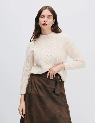Suéter cuello Redondo para mujer