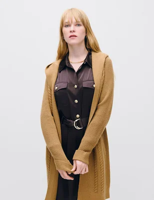 Suéter cuello simulado para mujer