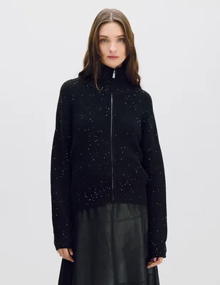 Suéter cuello alto para mujer