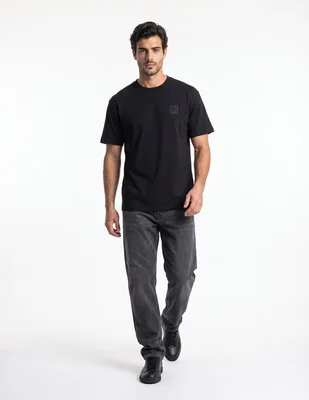 Playera cuello redondo para hombre
