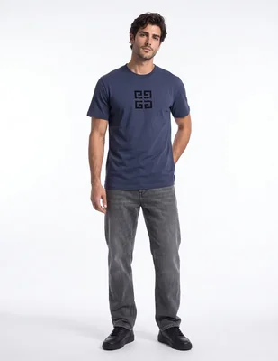 Playera cuello redondo para hombre