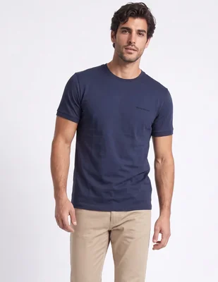 Playera cuello redondo para hombre