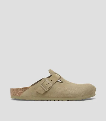 Zuecos casuales en piel Hombre