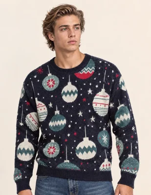 Suéter Navidad OI26 cuello Redondo para hombre