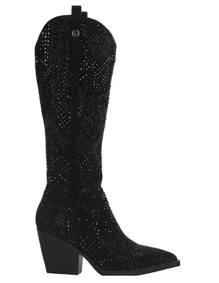 Bota cowboy Abajo de la rodilla de Sintético para mujer