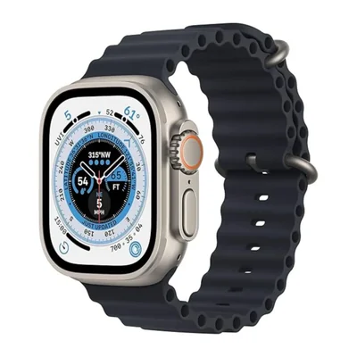 Apple Watch Ultra 49mm (GPS + Cellular) Titanio Correa Ocean Band Reacondicionado