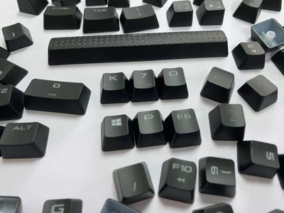 Teclas de repuesto luo 104 para teclados Corsair K70 K65 Gaming