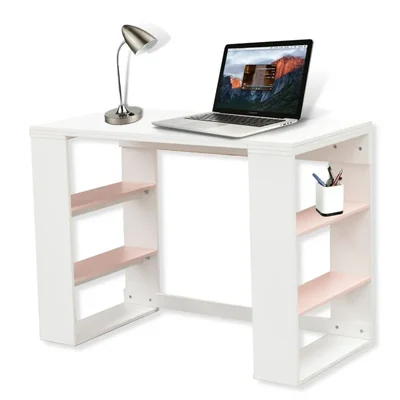 Escritorio Flor Blanco con Rosa