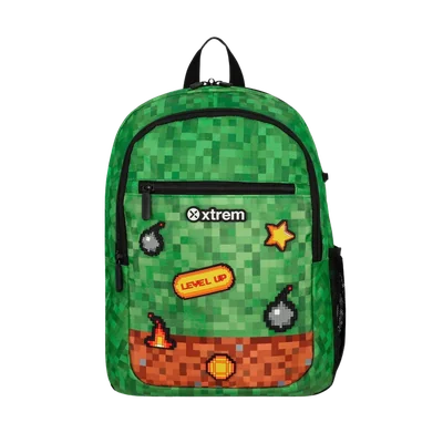 Mochila escolar Logan verde
