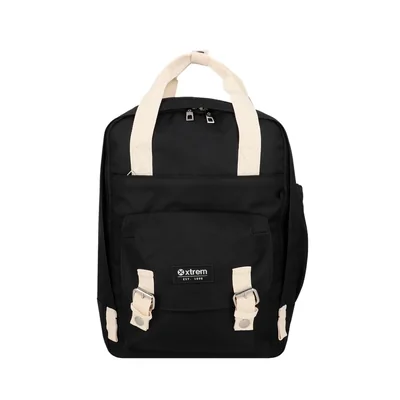 Mochila para laptop 15" Monroe negra-beige