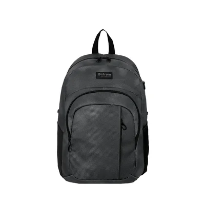 Mochila para laptop 15" Atomik negra-dots
