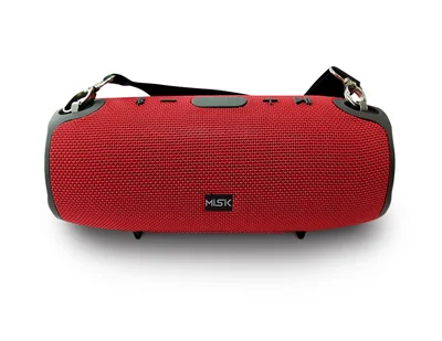 Bocina Portatil Bluetooth Misik IPX5 Roja