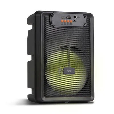 Bocina Portátil Inalámbrica STF Nitro 6.5 Pulgadas con Luz Led