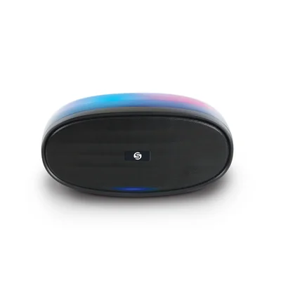 Bocina Portátil TWS Misik Luz Led Flame MS262