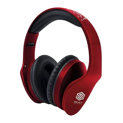 Audífonos Bluetooth Select Sound Rojo BTH025