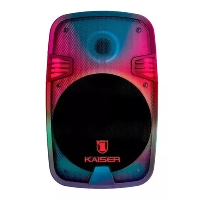 Bafle Recargable KSR 8 Pulgadas Bluetooth Full Flame KSW 1008 2