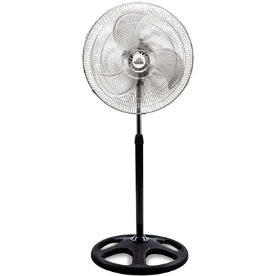 Ventilador 3 En 1 Best Home 18 Pulgadas 3 Aspas De Metal Plateado USSF-724