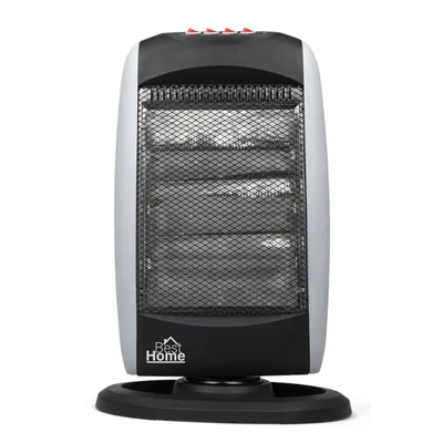 Calefactor Best Home Halógeno 3 Temperaturas Negro JNSB-120Y2S