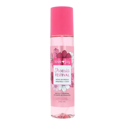 Fragancia Corporal Bioscents Love Joy Freesia Festiva 250 ml