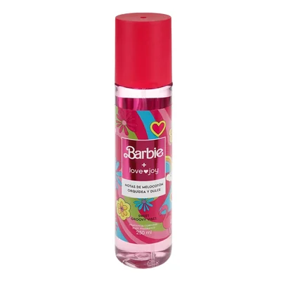 Fragancia Corporal Bioscents Barbie Love Joy Sweet Groovy Vibes 250 ml