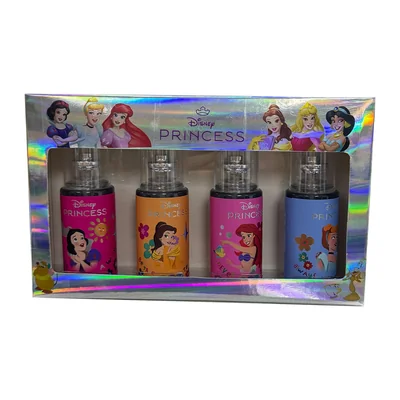 Aguas de Colonia Cute Size Disney Princesas 4 Piezas