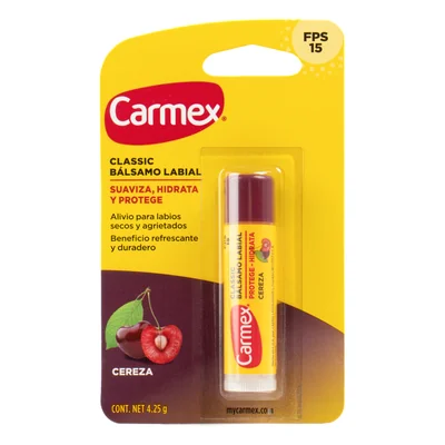Bálsamo Labial Carmex Classic Stick Cherry 4.25 g