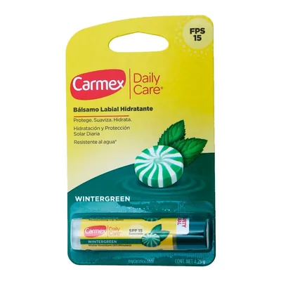 Bálsamo Labial Hidratante Carmex Wintergreen 4.25 g