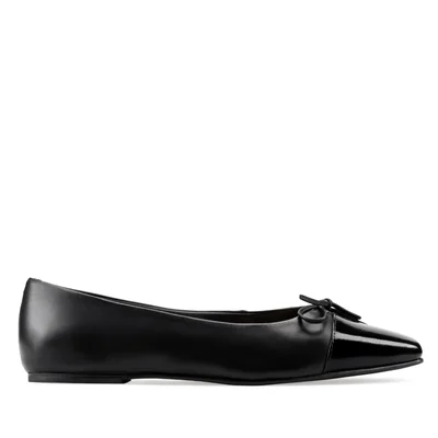 Zapatos De Piso Tipo Flats Davenia De Piel Para Mujer Mod. Fatima
