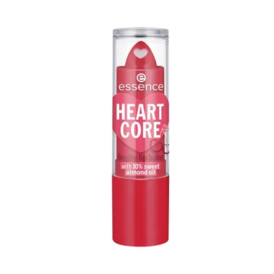 Bálsamo Labial Essence Heart Core Fruity 01 Crazy Cherry