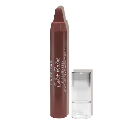 Crayon para Labios y Mejillas L.A. Colors Color Balm Latte Love 2.7 g