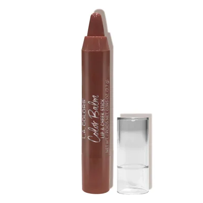 Crayon para Labios y Mejillas L.A. Colors Color Balm Spiced 2.7 g
