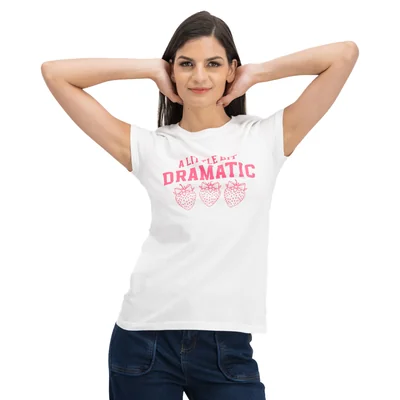 Playera Mujer Estampado Dramatic Mxstaza