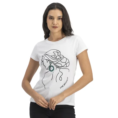 Playera Mujer Diseño Love Yourself Mxstaza