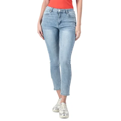 Jeans Mujer Casuales Tobillero Entubado Mxstaza
