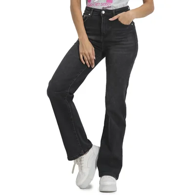 Jeans Tipo Mujer Botón Y Zipper Mxstaza