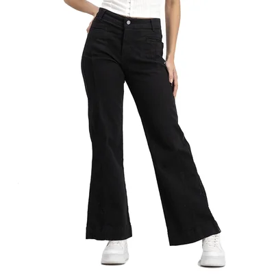 Jeans Mujer Casuales Con Pretina Delgada Mxstaza