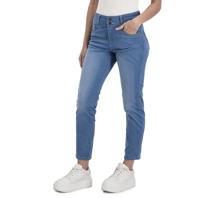 Jeans Mujer Casuales Amplio Mxstaza
