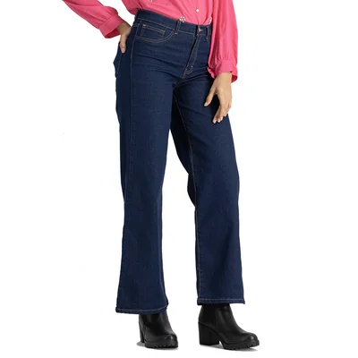 Jeans Mujer Casuales Pierna Ancha Mxstaza