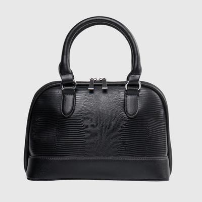 Mochila Mxstaza Mujer Textura De Vinipiel Negro