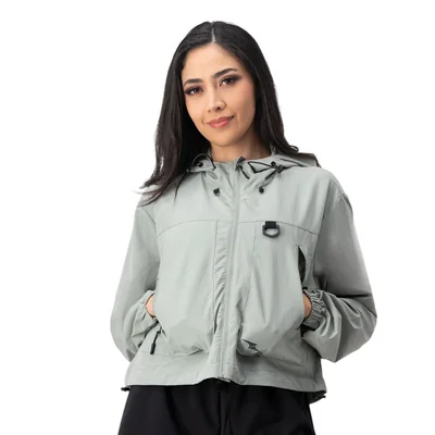 Rompevientos Nitro Sport Mujer Con Capucha Ajustable
