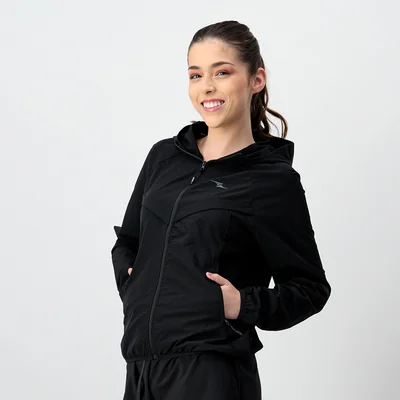 Chamarra Rompevientos Nitro Sport Mujer Con Logo En Pecho